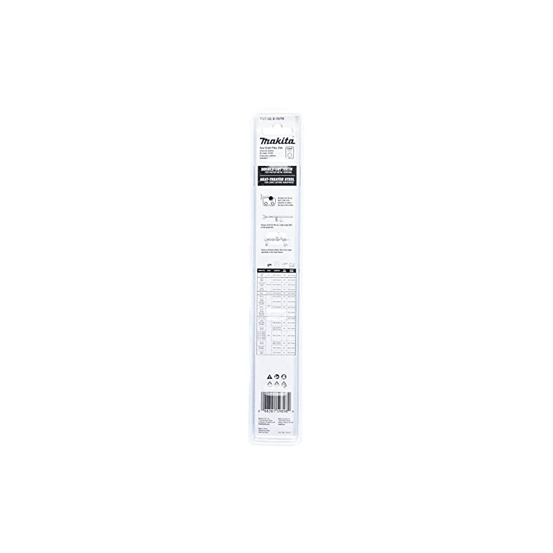 Makita D-75873 7/32" Round Saw Chain Files, 2/pk