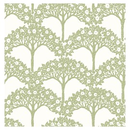 NuWallpaper Green Finley Peel and Stick Wallpaper, NUS4987