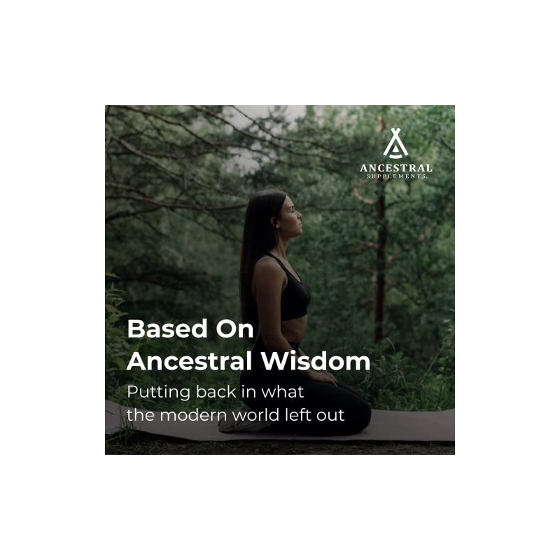 Ancestral Supplements Suplemento cerebral de carne de res alimentado con