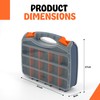 Crystals Tool Box Organiser - Double Side Tool Storage Organisers