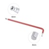 TA-VIGOR 1Pcs 6mm Ball End Hex Key Wrench, Long Arm