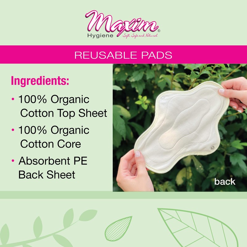 Maxim Reusable Cotton Pads (1 Pack, Nighttime - Super)