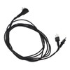 5PCS 3pin Hearing Aids Receiver Cable Heat Resistant Stable Sound