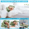 Hahafelt Cooling Cervical Neck Pillowcase Cover (Only Pillow Case) Ergonomic
