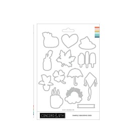 DOES NO APPLY CONCORD N 9TH - METAL CUTTING DIES - SIMPLE SEASONS