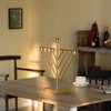 Nine Branch Electric Chabad Judaica Chanukah Menorah with LED Candle