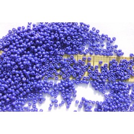 French 10/0 Vintage French Opaque Navy Blue Glass Seed Beads /1oz Limited!!!