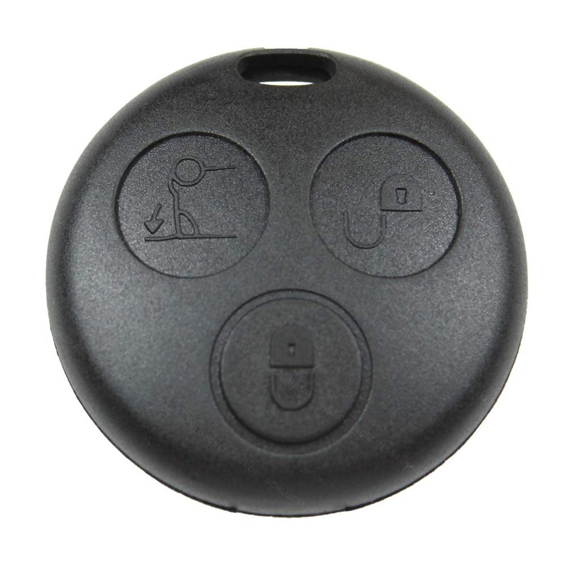 KONIKON Set of 2 Car Key Shell 3 Buttons Remote