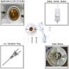 25ft Light Bulb Base with Cord E26/E27 Light Socket with