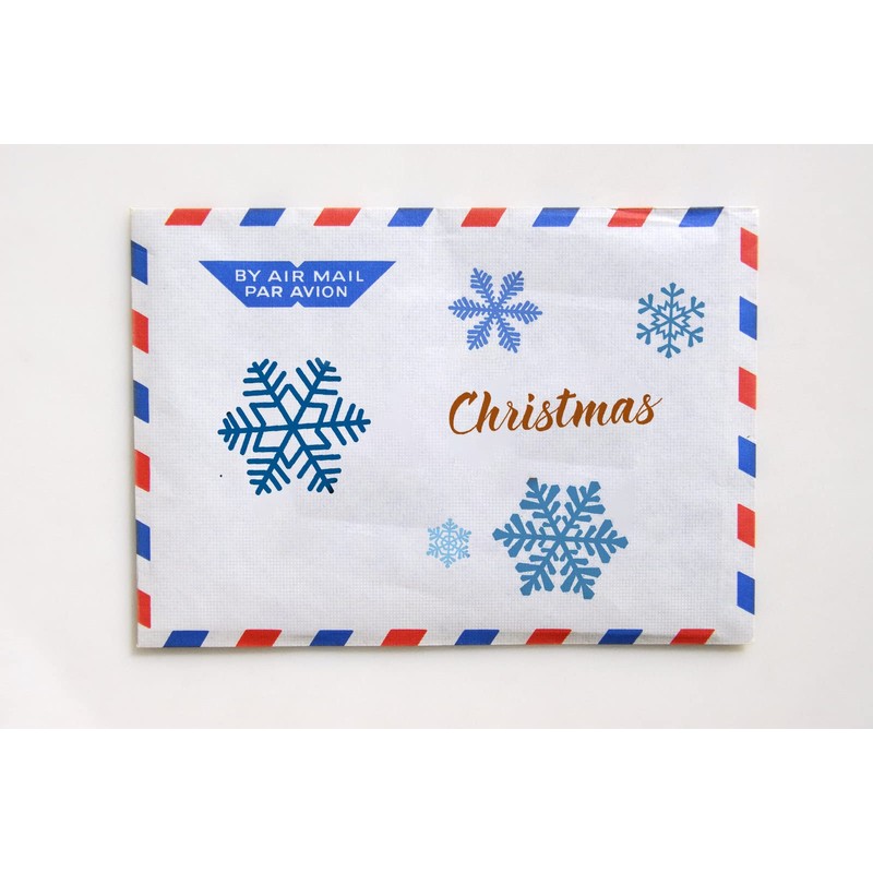 Christmas Snowflake Clear Stamps for Card Making Decoration and Scrapbooking