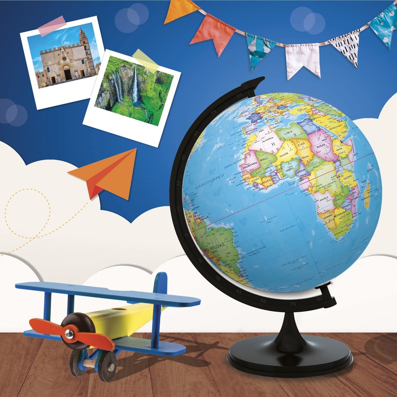 Lisciani Spiele I'm in Genius My First World Map, 100095