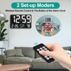 U-picks Digital Wall Clock,11.5" Wall Clock,Large Display Clock with Wireless