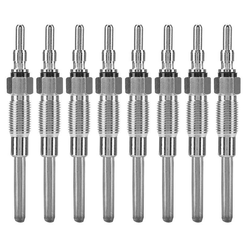 8pcs/set Car Glow Plugs Spark Plugs Set Fit For Ford