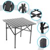 Wind Tour Portable Camping Table Folding Side Table Aluminum Lightweight