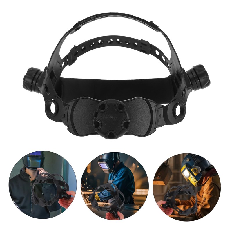 ULTECHNOVO Adjustable Welding Headgear Kit Comfortable Welding Helmet Headgear Assembly