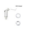 KLOSM Threaded Extension Rod with Sloped Ceiling Adapter Kits for