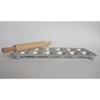 Eppicotispai 12-Hole Aluminum Round Ravioli Maker with Rolling Pin
