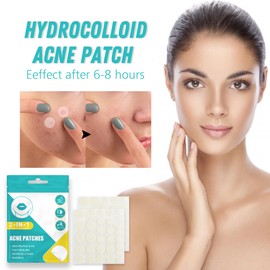 Pimple Patches Acne Patch Invisible Natural Hydrocolloid Acne Patches with Tea Tree Oil and Salicylic Acid Day and Night 2-in-1 Waterproof Absorption Pimple Patch (Pack of 300)