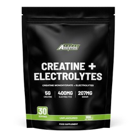 Freak Athletics Creatine Powder + Electrolytes Powder - Unflavoured, 180g