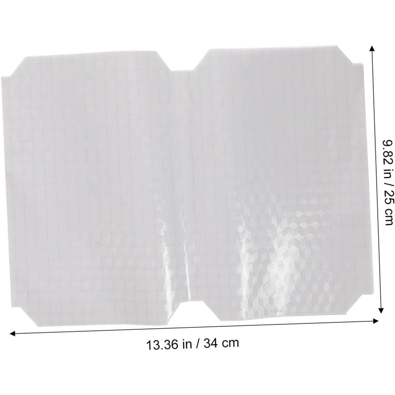 20 Forros Adhesivos Transparentes Para Libros 13.38X9.84In Películas Protectoras Impermeables