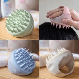 Auteu Shampoo Brush Massage for scalp washing and shower hair care, soft handheld hair Korean Import, Auteu Beauty and Personal Care