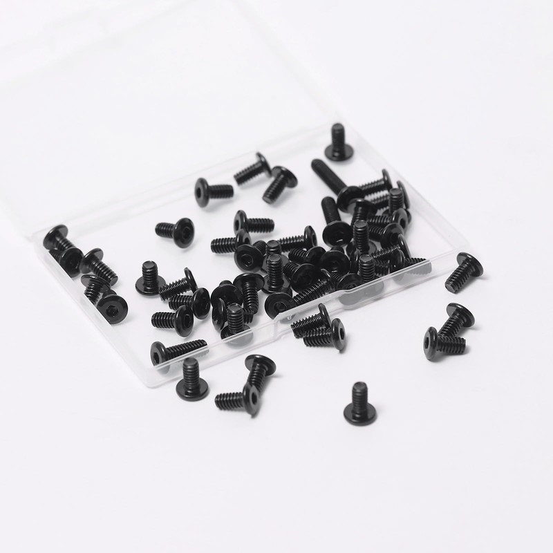 ITEHZTO 1/4-20 x 1 (25 Pack) Flat Head Hex Socket