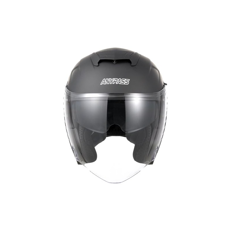 Jet Helmet with Visor and Sun Visor ECE 22.06 -