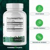 POWERED X PLANTS Pure Berberine Supplement - 1300mg Berberine with