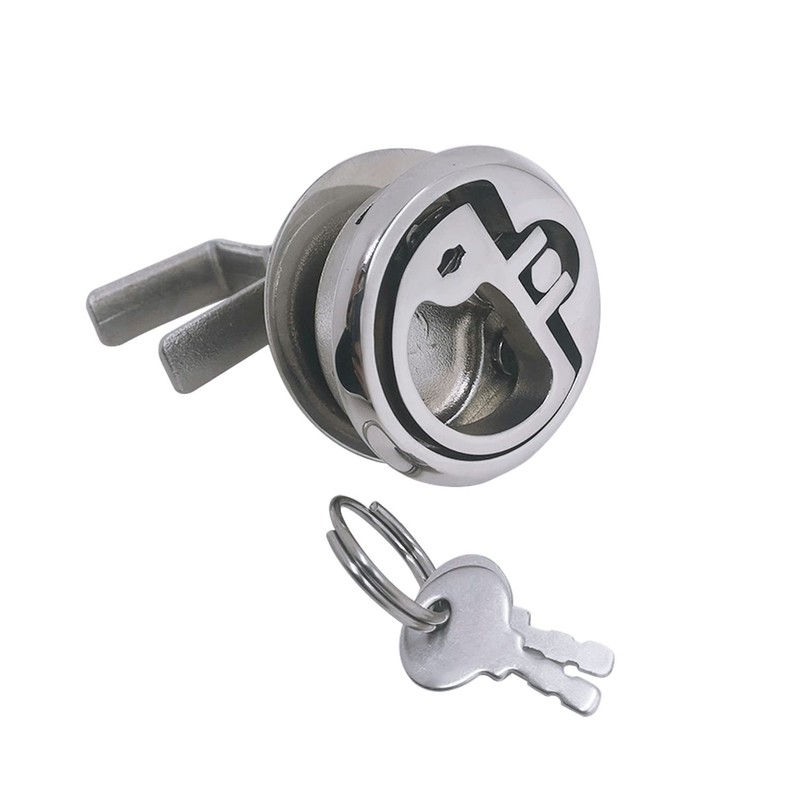 SHENGHUISS 2 Pack Boat Deck Cam Latch Hatch Locking Style