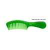 Krest Teal Tangle Tamer Curved Tooth Comb