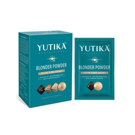 Yutika Professional Blonder Powder For Hair Blonder Powder For Men, Women, 60 gm Multi Blonde Powder Sachet Bleach Pritsine Blonde Radiance Up to Level 8 Lift