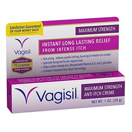 Vagisil Maximum Strength Anti-Itch Creme 1 oz Pack of 3)