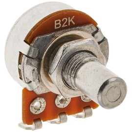 Alpha Electron TAE-VRP16-B2k-2p 0.6 inch (16 mm) Pot, Variable Resistor, Effector Parts, B Curve, 2k Ohm, 2 Pieces