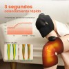 Rodillera Eléctrica Con Masaje Vibración Térmico 3 En 1