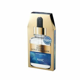 A.H.C AHC PREMIUM HYDRA GOLD FOIL MASK - 1pack (5pcs)
