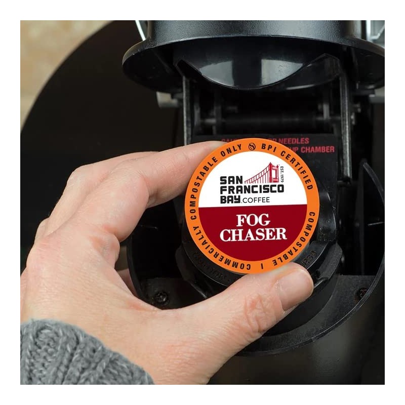 SF Bay Fog Chaser Coffee OneCup – 12 Count Compostable