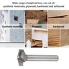 Router Bit Blade Diameter 16mm VShaped Tungsten Steel Engraving Milling