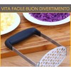 Starchef Masher Ricer,Stainless Steel Masher Ricer with Soft Handle, Baby