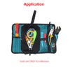 Tool Pouch Bag, Foldable Electricians Tool Storage Holder Roll Bag