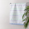 Imabari Towel, Certified Bath Towel, Hiorie, Border Jacquard Lilic, Set