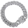 Chain Dog Collar, Bling Diamond Cuban Link Dog Collars Glitter