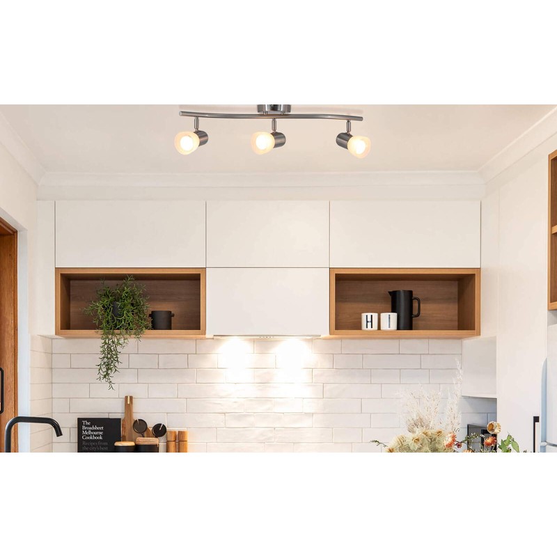 XiNBEi Lighting Track Lighting, 3 Light Wave Track Light with