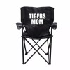 VictoryStore Tigers Mom Black Folding Camping Chair with Carry Bag