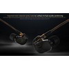 KZ ATE Hi-Fi IEM Deportes Auriculares con cobre conductor gancho