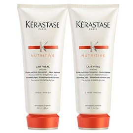 Kerastase Nutritive Duo Pack: Lait Vital Conditioner for Normal to Slightly Dry Hair 200 ml x 2