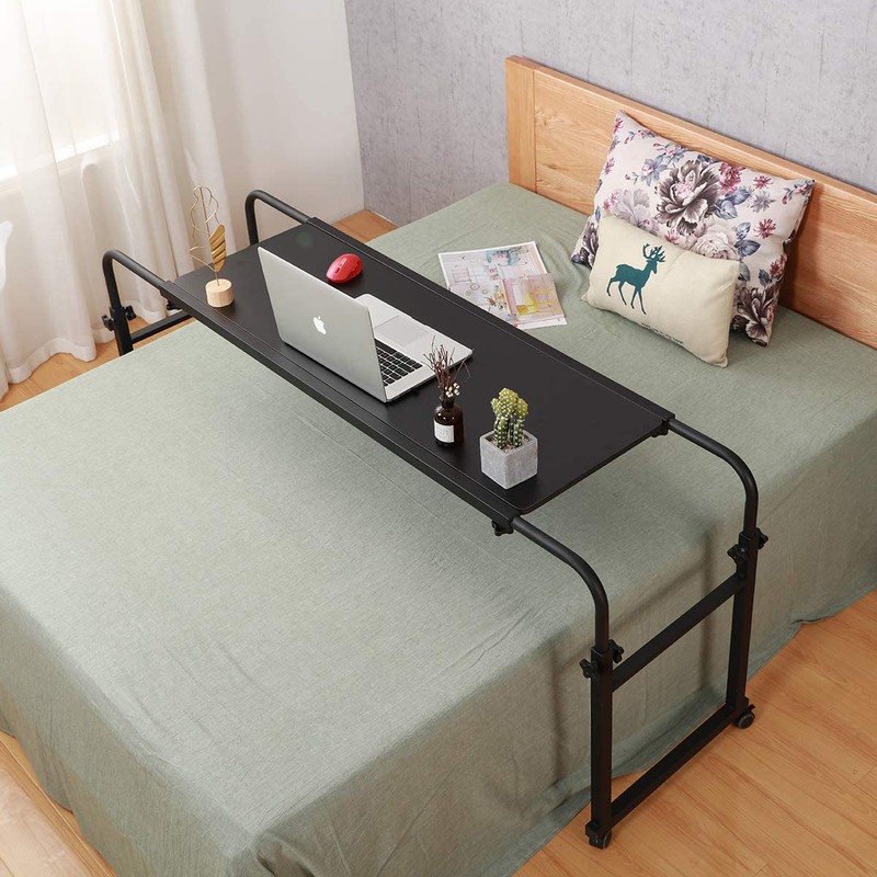 Overbed Table with Wheels Overbed Desk Over Bed Desk King