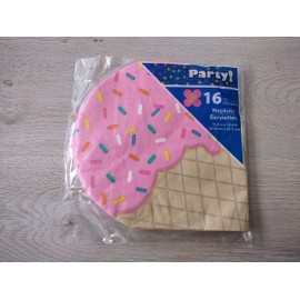 Summer Napkin Bundle- Ice Cream and Popsicles- Birthdays, Pool Parties, BBQs