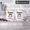 Berufe-Tasse Superheldin Wimperntante - Kaffee-Tasse mit Spruch/Arbeit/Job/Lustig/Geschenk-Idee - Innen &