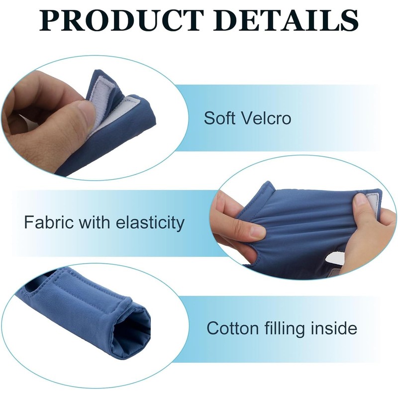 CPAP Skin Protector Strap Covers,Strap Cushions,Hair Protector Face Cushion Pads,