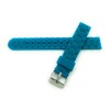 16mm Rubber Silicone Watch Band (Blue)